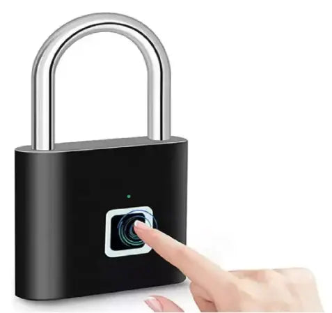 Candado de seguridad con huella digital