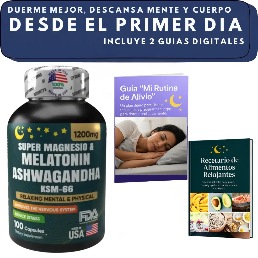 Super Magnesio Y Melatonin Ashwagandha - RELIVIA