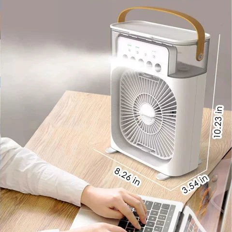 Ventilador Humidificador de Agua Portátil
