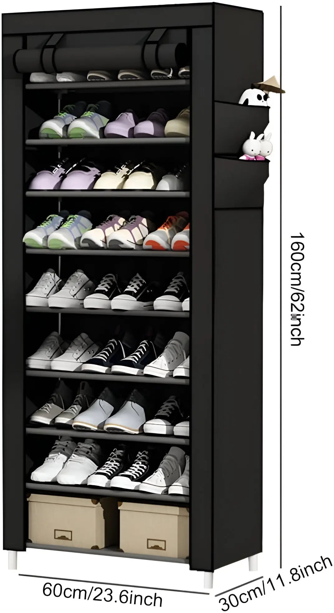 organizador de zapatos 10 niveles