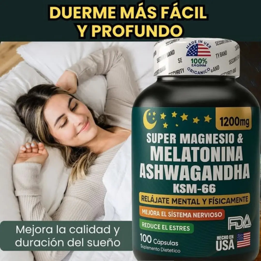 Super Magnesio Y Melatonin Ashwagandha - RELIVIA